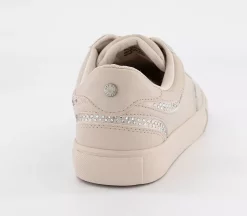 OFFICE Far Out Diamante Silm Sole Trainers Nude - Flat Shoes for Women -BICICLETAS Ventas 4878985002 dt2