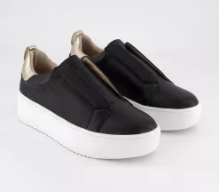 OFFICE For Keeps Slip On Trainers Black - Flat Shoes for Women -BICICLETAS Ventas 4891100000 pr1