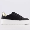 OFFICE For Keeps Slip On Trainers Black - Flat Shoes for Women