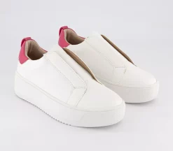 OFFICE For Keeps Slip On Trainers White - Flat Shoes for Women -BICICLETAS Ventas 4891110000 pr1