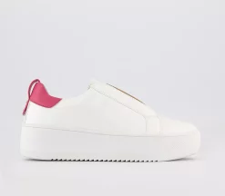 BICICLETAS Ventas 31 OFFICE For Keeps Slip On Trainers White - Flat Shoes for Women