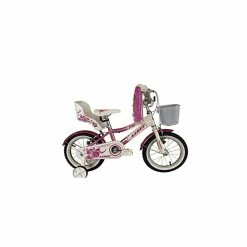 Bicicleta Infantil Umit 12" Diana Rosa Blanco
