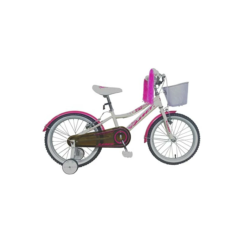 Bicicleta Infantil Umit 16" Diana Blanco Rosa 1 Bicicleta Infantil Umit 16" Diana Blanco Rosa