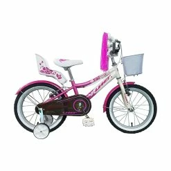 Bicicleta Infantil Umit 16" Diana Rosa Blanco