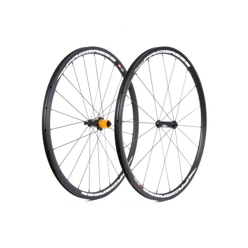 RUEDAS PROGRESS PHANTOM SHIMANO NEGRO/BLANCO 1 RUEDAS PROGRESS PHANTOM SHIMANO NEGRO/BLANCO