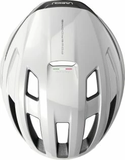 Abus PowerDome MIPS - Casco De Bicicleta De Carretera Cascos Carretera | Bike-Discount -BICICLETAS Ventas 91959 POWERDOME MIPS SHINY WHITE TOP CMYK 3 1280x1280