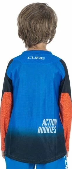 Cube Vetrtex Rookie X Actionteam - Camiseta De Manga Larga Para Niños Maillots De Manga Larga | Bike-Discount -BICICLETAS Ventas Cube Vertrex RookiexActionteam Kinder Langarmtrikot 12447 3 1280x1280