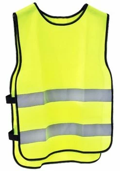M-Wave Safety Vest Neon Yellow With Reflective Tapes Chalecos | Bike-Discount