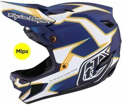 Troy Lee Designs D4 Composite MIPS Matrix - Casco Integral Cascos Integrales | Bike-Discount